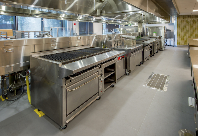Photo of commercial kitchen
